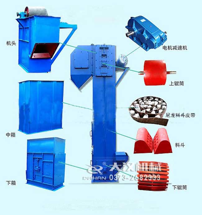 td斗式提升机结构图
